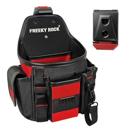 Electrician Tool Pouch with Quick Detach Belt Clip