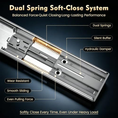 Soft Close Drawer Slides