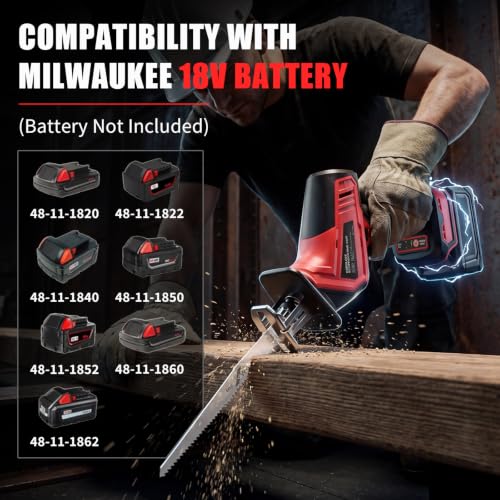Reciprocating Saw for Milwaukee 18V