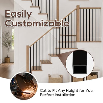 Wrought Iron Balusters for Staircase