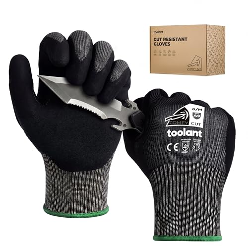 A6 A9 ANSI & EN388 Certified Metal Q ComfyCut Cut Resistant Gloves