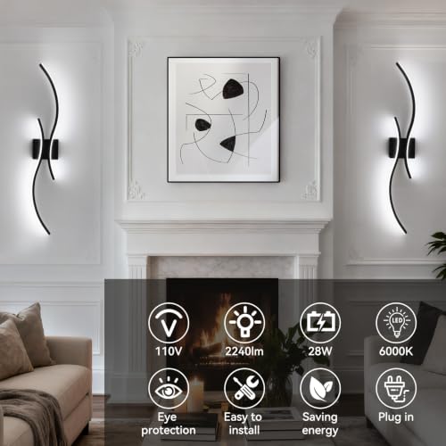 Modern Plug in Wall Sconce