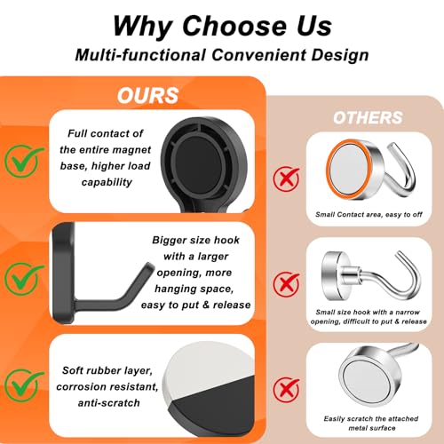 Magnetic Grill Hooks