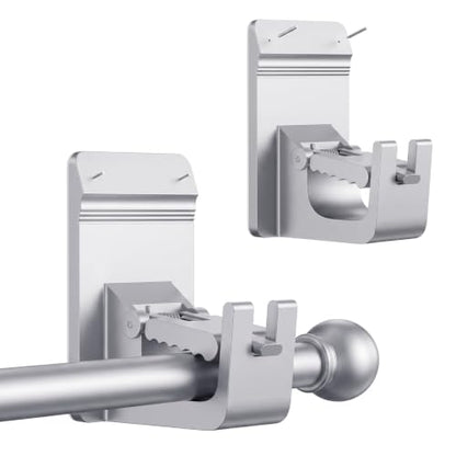 Universal Heavy Duty Curtain Rod Brackets