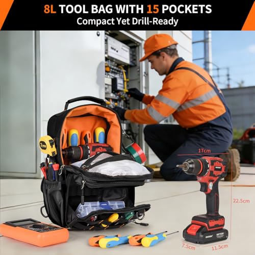 Tactical Electrician & HVAC Tool Chest Bag