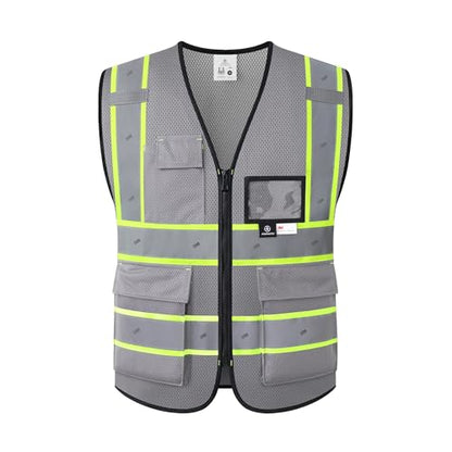 Safety Vest for Men Women Reflective Construction Vest