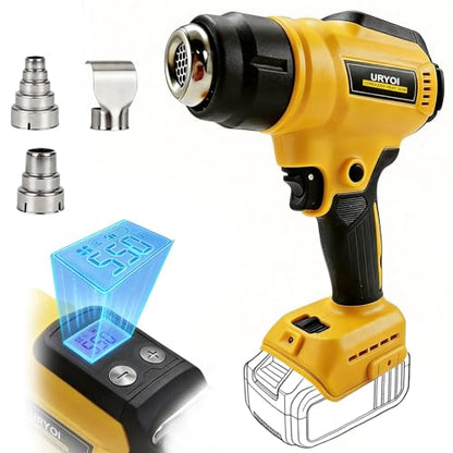 Cordless Heat Gun Compatible with Dewalt Battery