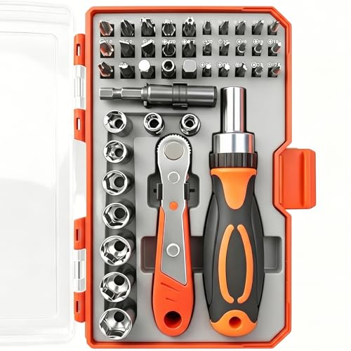 42 in 1 Magnetic Ratcheting Screwdriver Set