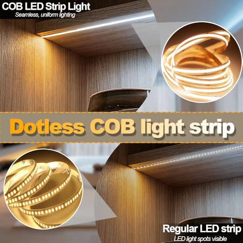 24V CCT COB LED Strip Lights Kit