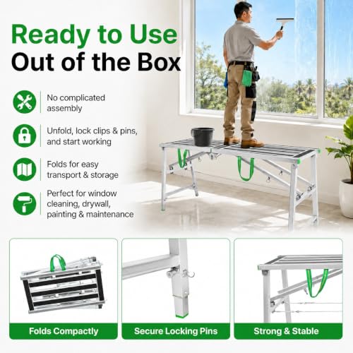 Adjustable Work Platform 770LBS