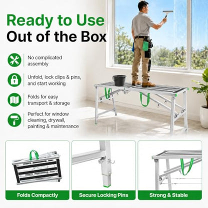 Adjustable Work Platform 770LBS