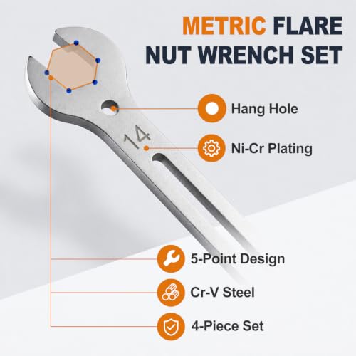 Flare Nut Wrench Set