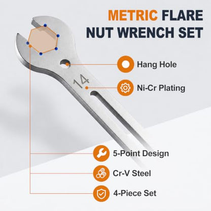 Flare Nut Wrench Set