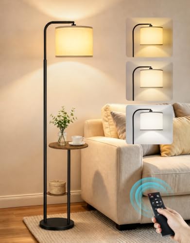 Floor Lamp with Table
