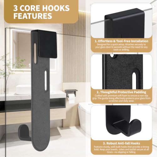 Shower Door Hooks
