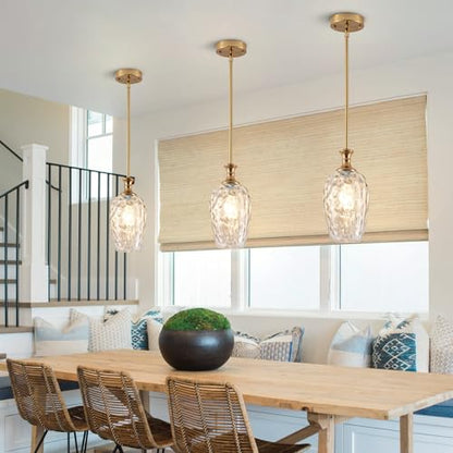 Glass Pendant Lights Kitchen Island