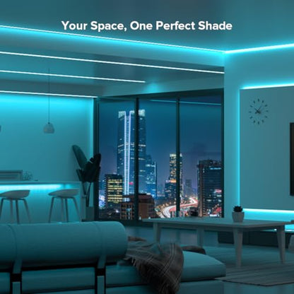 FCOB 5V USB Powered Ice Blue Color COB LED Strip Lights for TV (Ice Blue / 3.28FT)