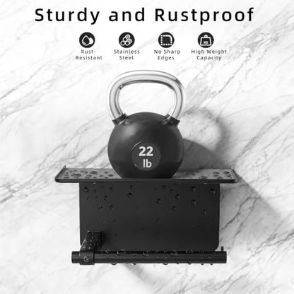 Toilet Paper Holder with Shelf