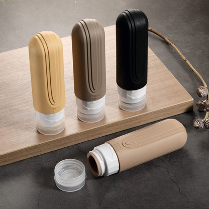 Travel Bottles for Toiletries (Apricot-3oz)