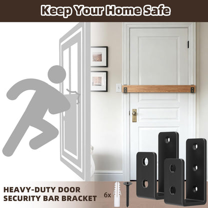 2x4 Door Barricade Brackets (3mm 2PCS)