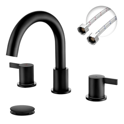 Two Handle WIDESPREADE Bathroom Faucet 18029