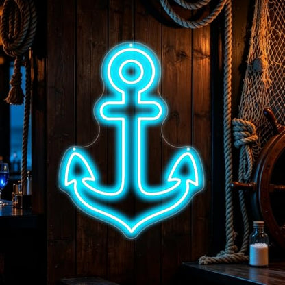Anchor LED Neon Sign