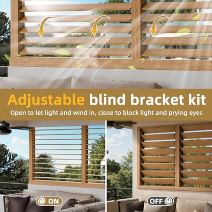 Deck Sunblind System Brackets