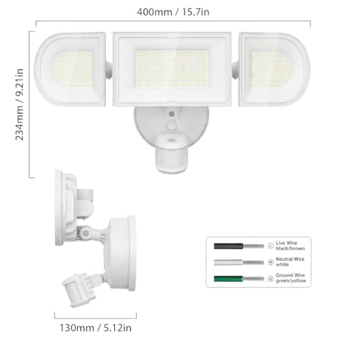 120W Smart Flood Light Outdoor