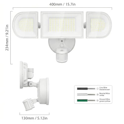 120W Smart Flood Light Outdoor