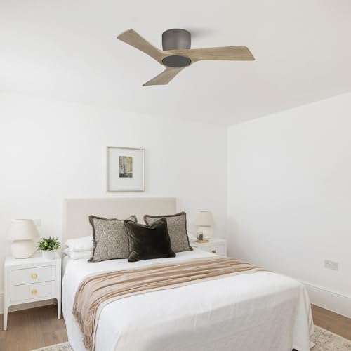 36 Inch Ceiling Fan without Light (Charcoal Gray/Driftwood / 36")