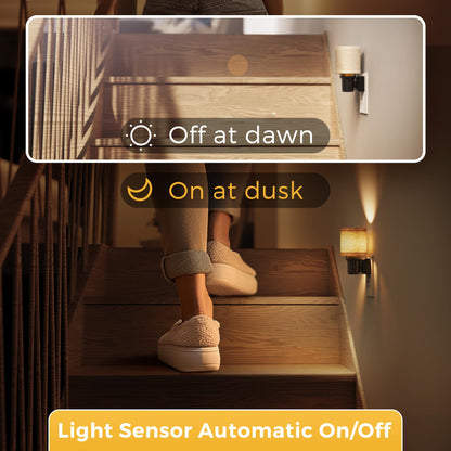 Night Lights Plug into Wall (Cylinder-3000K / 1 Pack)