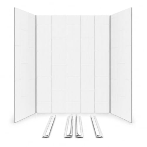3 Piece Shower Wall Panel Surround Kit