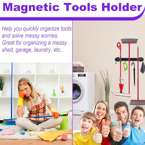 Strong Magnetic Mop Broom Holders