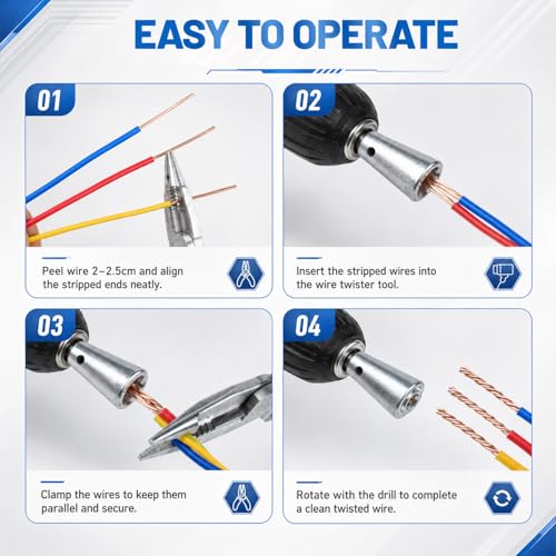 Wire Twister Tool for Drill