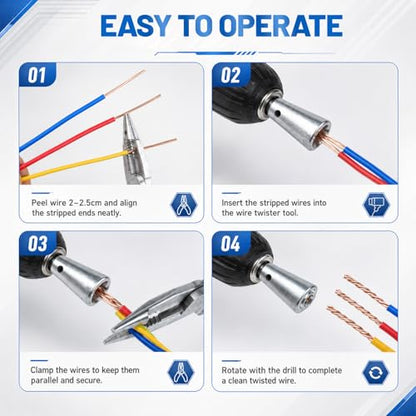 Wire Twister Tool for Drill