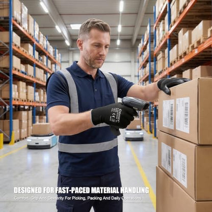 PU Coated Work Gloves for Men & Women