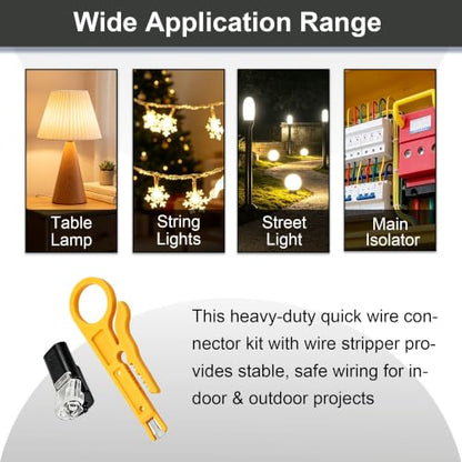 Double Wire Plug in Connector