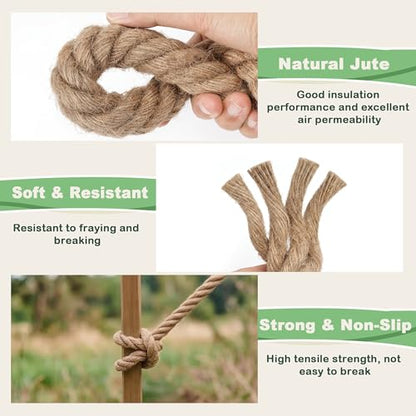 Jute Twine Natural Jute Rope with Tape