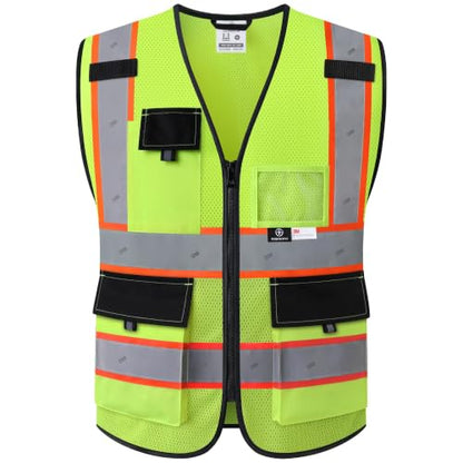 Safety Vest for Men Women With 3M Reflective Tape ANSI