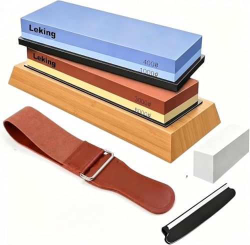 Knife Sharpening Stone Set