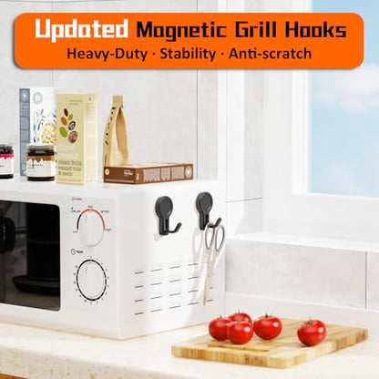 Magnetic Grill Hooks