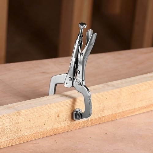Locking C Clamp with Swivel Pads