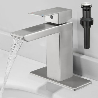 Bathroom Faucets 1 & 3 Hole Vanity Faucet with Drain