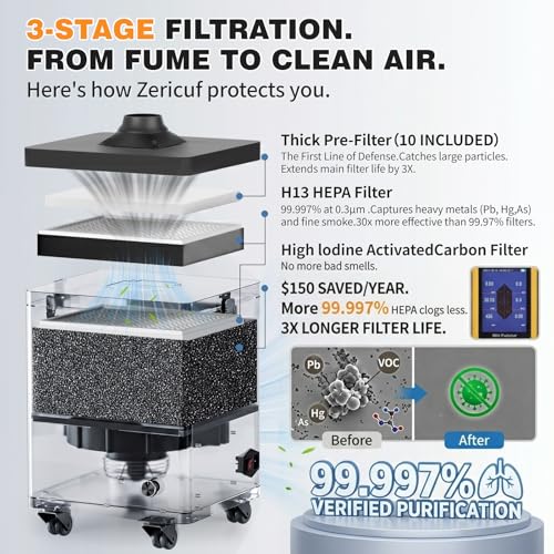 Solder Fume Extractor (GREY)