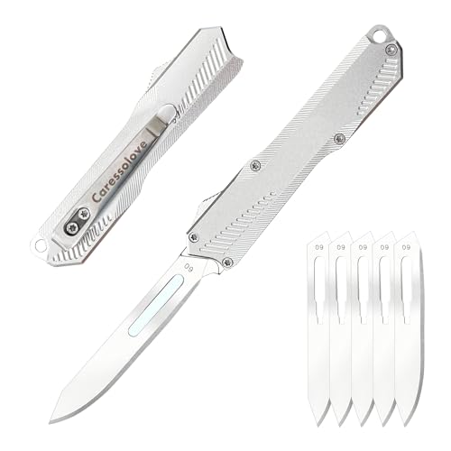 Retractable Scalpel Pocket Knife Mini Folding Utility Knife