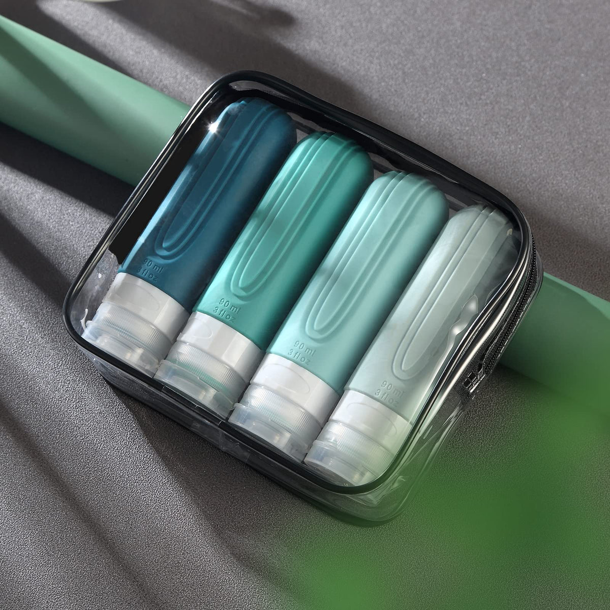 Travel Bottles for Toiletries (Mint-3oz)