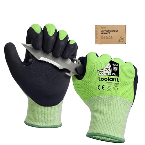 A6 A9 ANSI & EN388 Certified Metal Q ComfyCut Cut Resistant Gloves