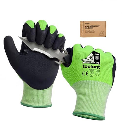 A6 A9 ANSI & EN388 Certified Metal Q ComfyCut Cut Resistant Gloves