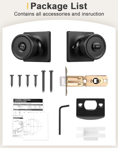 Black Interior Door Knobs
