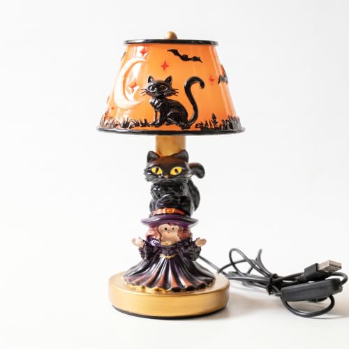 Handmade Halloween Painted Lamp